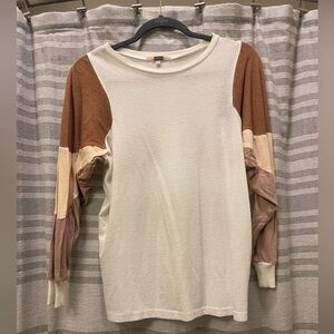 Colorblock Long Sleeve Top